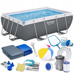 Tērauda dārza baseins 282 x 196 x 84 cm 16in1 bestway 56629n