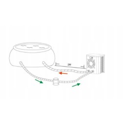 Pool heat pump eco 2 5kw