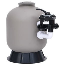 Liivabasseini filter, paigaldamine küljele, 6-käiguline ventiil, hall