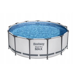 Tērauda dārza baseins 396x122 cm bestway 5618w