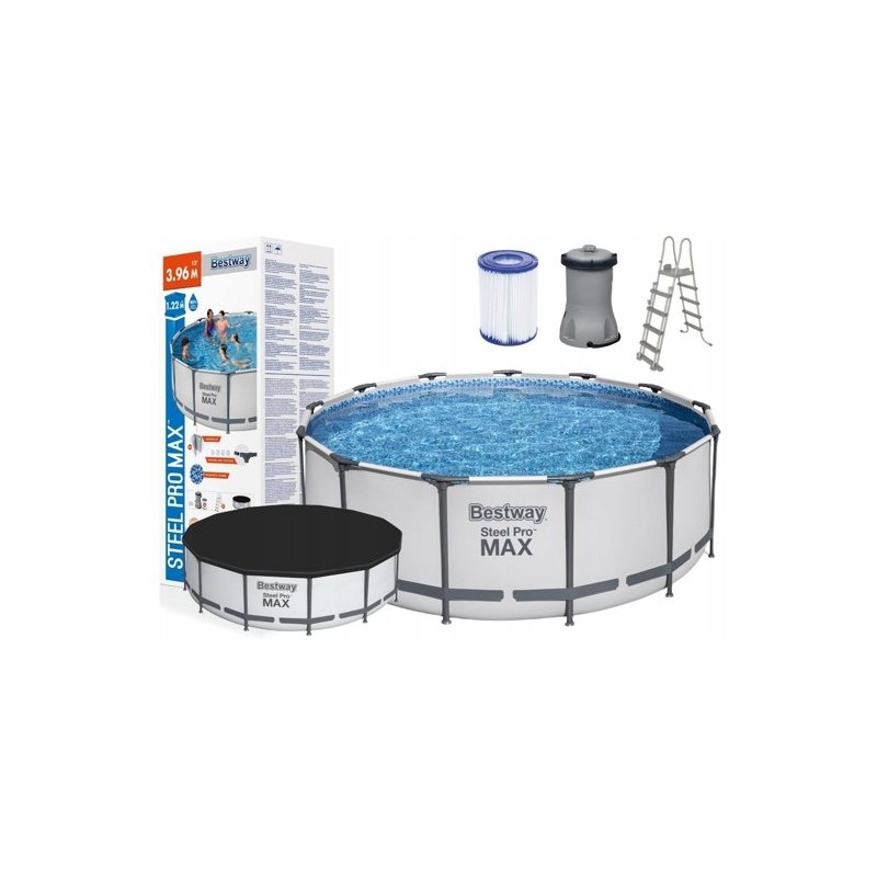 Plieninis sodo baseinas 396x122 cm bestway 5618w