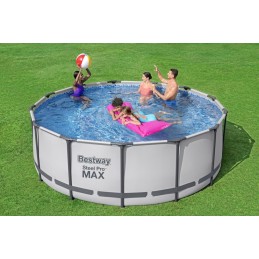 Tērauda dārza baseins 396x122 cm bestway 5618w