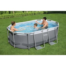 Jaudīgs tērauda rāmja baseins 305x200x84 10x6 pēdas bestway 5in1 chemconnect