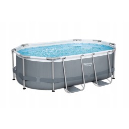 Tugev terasraamiga bassein 305x200x84 10x6 jalga bestway 5in1 chemconnect