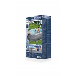 Power steel frame pool 305x200x84 10x6ft bestway 5in1 chemconnect