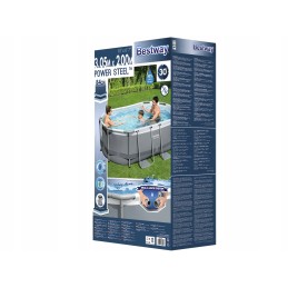 Power steel frame pool 305x200x84 10x6ft bestway 5in1 chemconnect