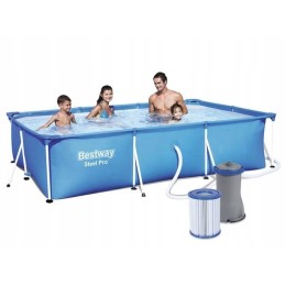 Karkasa baseins 300x201x66cm 8in1 bestway 56411