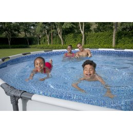 Steel pro max frame pool 427x84 14ft bestway 3in1 pump filter ii