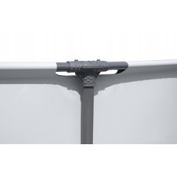 Plieninis pro max rėmo baseinas 427x84 14 pėdų bestway 3in1 siurblio filtras ii