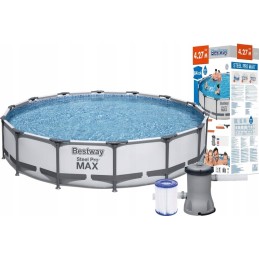 Terasest pro max raami bassein 427x84 14 jalga bestway 3in1 pump filter ii
