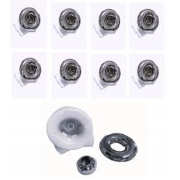 Set for hydromassage assembly 8 jets jacuzzi tub bali pump 1100w
