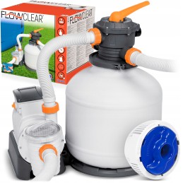 Liivapump basseinidele, filter voolikutele, 11355 lh bestway