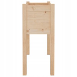 Vidaxl dārza puķu podi 2 gab 70x31x70 cm priedes masīvkoks