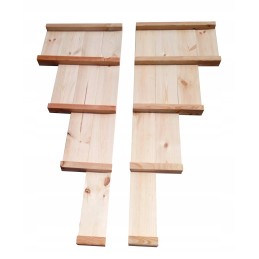 4 stāvu sakņu dārza herbārija pārbaude ar salocītām pusēm 120x120x40