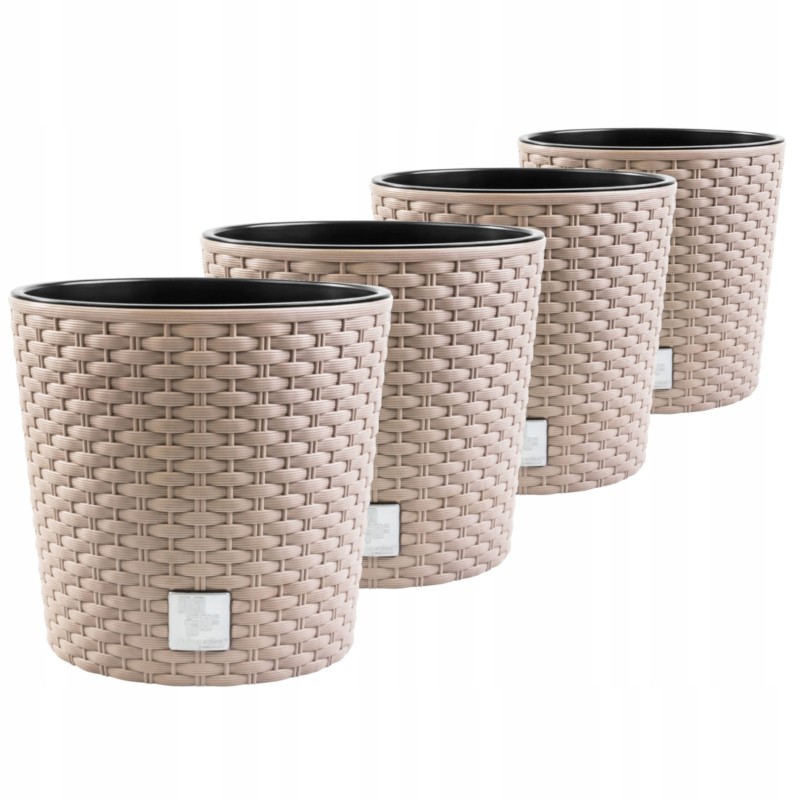 4x puķupodu stādītājs rato drtus400l rotangpalmas imitācija