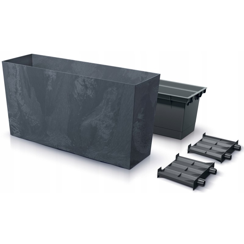 Urbi case concrete effect m duc800me box 77x23 h40 - anthracite