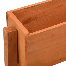 Dārza saliekams puķu pods, oranžs, 60x14x75