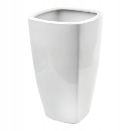 Puķu pods Camila 29 x 57 cm balts