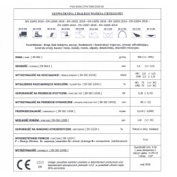 Sertifikuota kelių geotekstilė 3x50m - visas rulonas 150m2