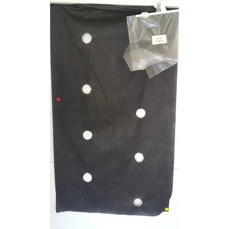 Agrotekstilė su skylutėmis braškėms 110 cm x 100 metrų UV filtras piktžolėms