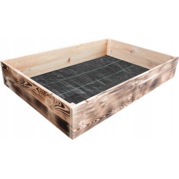 Apkurināts koka sakņu dārza herbārijs 120 x 120