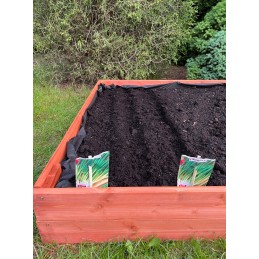 Vegetable box for the garden 120x120x18