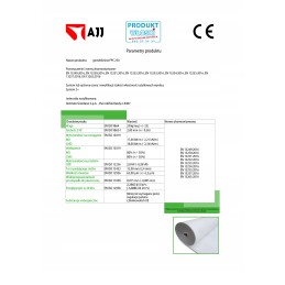Sertifikuota ppc250 geotekstilė, matmenys 2m x 20m