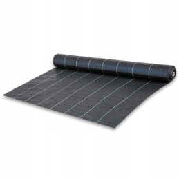 Žemės ūkio audinys nuo piktžolių bradas juodas 320cm x 100m 70 g m2