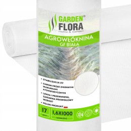 Balta pavasarinė agrotekstilė gf uv 17g 1,6x1000m