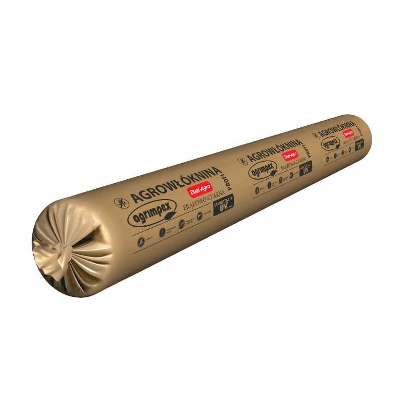 Augalinis kilimėlis 50g m2 3 2x100m ruda juoda