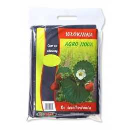 agro-nova agrotekstilė, mulčiavimas nuo piktžolių, 1,6 x 5 m, juodas