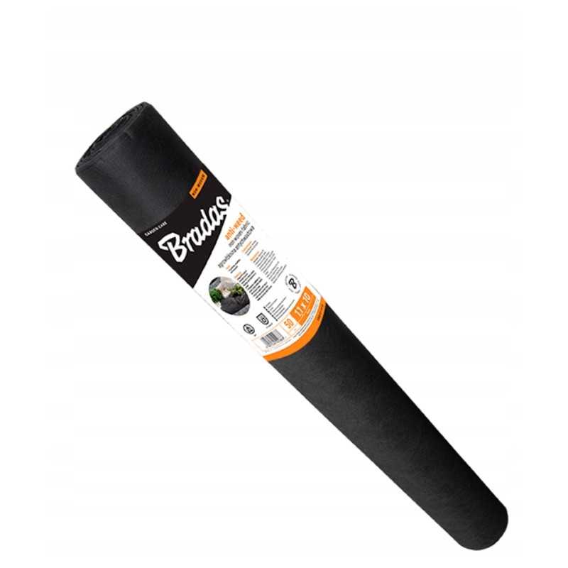 Agrotekstilė nuo piktžolių, juoda, 3,2 x 100 m / 50 g/m².