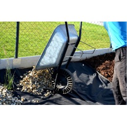 Agrotekstilė nuo piktžolių, juoda, 3,2 x 100 m / 50 g/m².