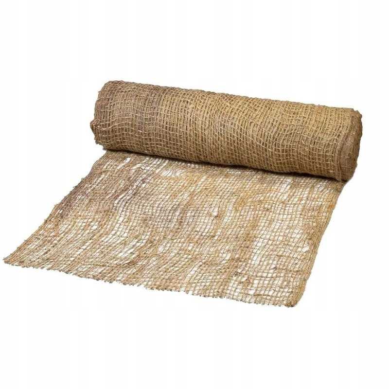 Audinys džiuto tinklelis 80cm x 100mb 105g m2 ritinys