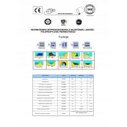 Polipropileno geotekstilė pp 200g/m2 sertifikuota