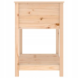 Riiuliga lillepott, 82,5x54x81 cm, täismännipuit