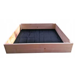 Dārzeņu dārza herbārija apskates koka kaste 120x120