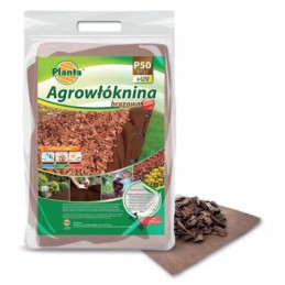 P50 agrotekstilė rulone 3,2x100 ruda, prekės kodas: p50br32x100