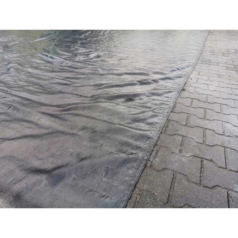 Kokybiška juoda 14,5kn geotekstilė, išmatavimai 5,2x25m