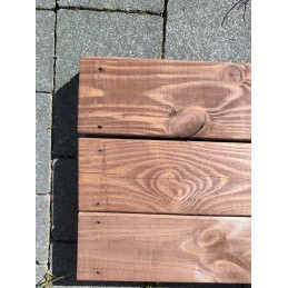 Raised bed vegetable box impregnated high 120x120