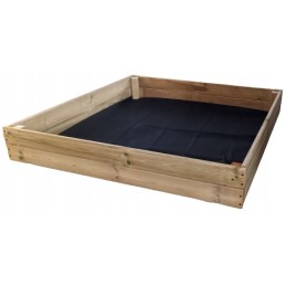 Dārzeņu 120x120x18 spiediena impregnēta pārbaudes kastes herbārijs