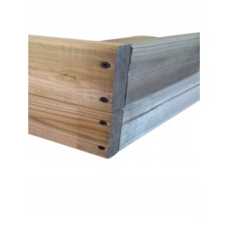 Dārzeņu 120x120x18 spiediena impregnēta pārbaudes kastes herbārijs