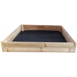Dārzeņu 120x120x18 spiediena impregnēta pārbaudes kastes herbārijs