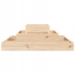Puķupods 80x80x27 cm, priedes masīvkoks