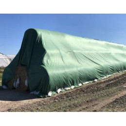 Agrotekstilė šiaudų akmeniui 140g/m2 žalia premium 7,6m x 12,5m