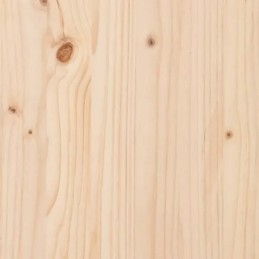 Vidaxl Planter with Shelf 54x54x81 cm Solid Pine Wood