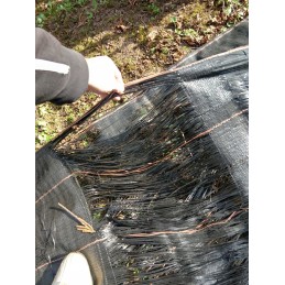 Pretnezāļu agrotekstils, melns, 3,2x100, 90g/m2