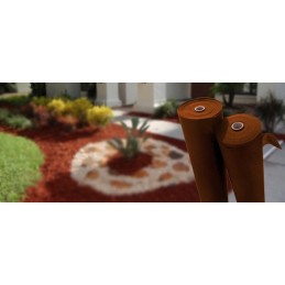 Agrotextile for weeds gf 1.6x500m brown anti-weed agrotextile 50g