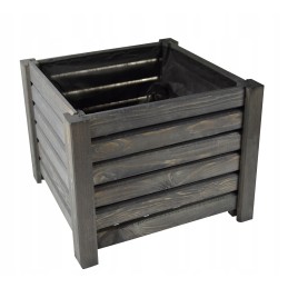 Medinis gėlių vazonas