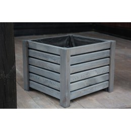 Medinis gėlių vazonas